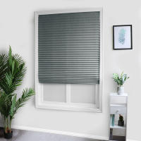Cortinas Pliegables Autoadhesivas Para Ventanas Baño Cocina Balcón Oficina Estilo Slat Material Poliéster Medio Blinds Rollos - details 11