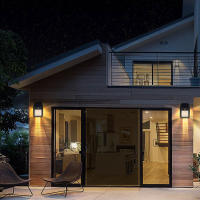 Luces Solares Para Exterior Con Sensor De Movimiento 3 Modos LED De Dusk to Dawn Luces De Valla Para Jardín Puerta Solar Modernas IP65 - details 8