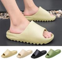 Zapatillas De Verano Para Hombre Y Mujer Talla Grande 47 EVA Suave Suela Interior Casa Comodidad Plataforma Baja Playa - details 10