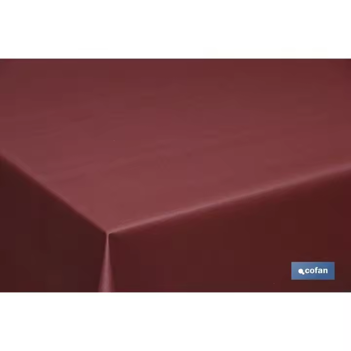 Cofan Mantel Resinado Antimanchas Granate | Diferentes Medidas | 1 UNIDADES - 1