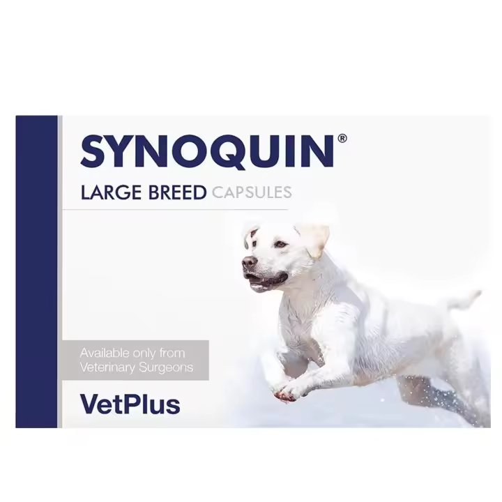 SYNOQUIN RAZA GRANDES 120 CAPSULAS (VETPLUS) - 1