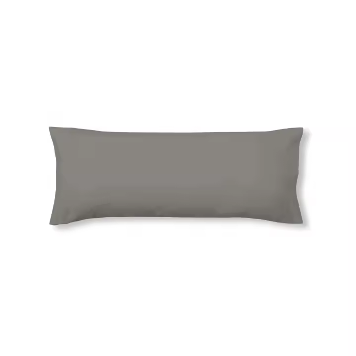 BL Belum Funda Almohada 100% Algodón Liso Antracita Combina con Fundas Nórdicas - 1