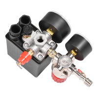 Válvula De Compresor De Aire Con Medidor Control De Presión Pequeño Regulador De Válvula Para Herramientas Pneumáticas - details 2