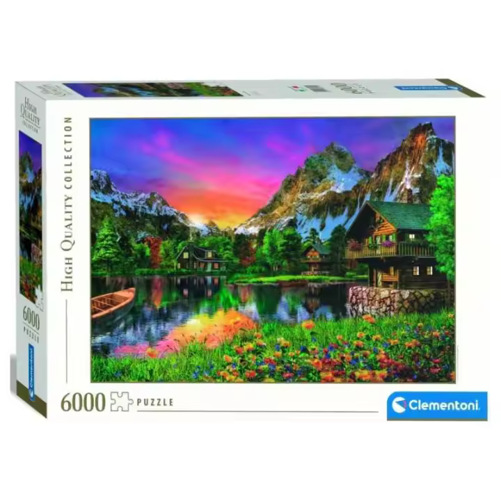 Puzzle 6000 piezas del Lago Alpino Clementoni - 1