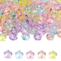 30pcs Abalorios De Flor Transparente 13mm Acrílico Colgantes Espaciadores Para Creación De Joyas Pulseras Collares Artesanías - details 4