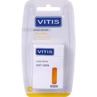 Vitis Seda Dental Con Cera 50 M, 1 Ud - 1