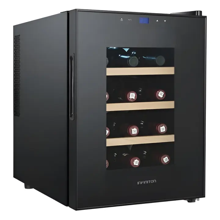 Infiniton WCL6B - Vinoteca 6 Botellas con Display LED, Clase G, Color Negra - 1