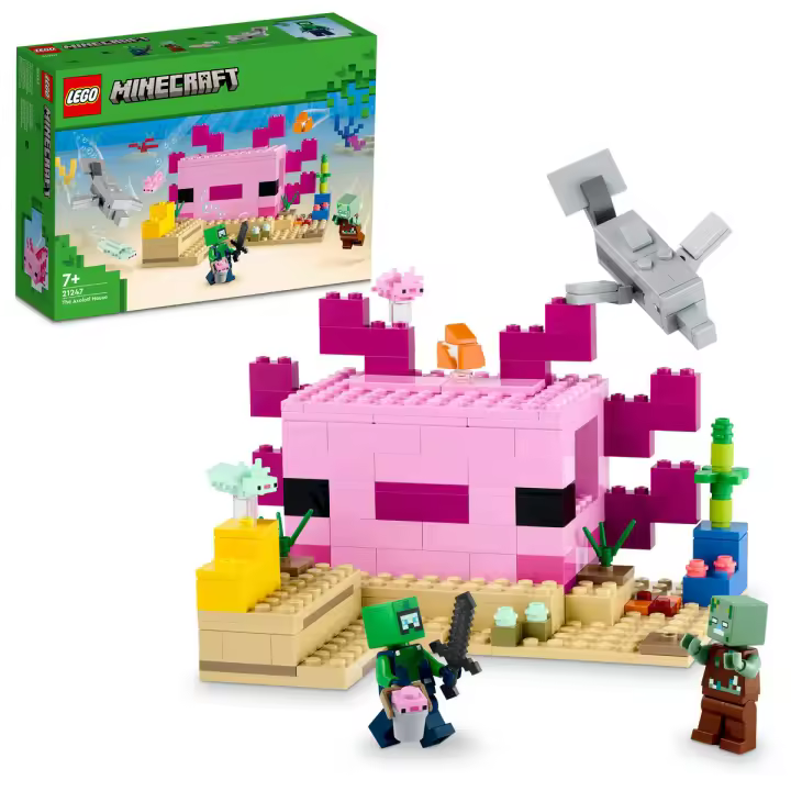 LA CASA-AJOLOTE - LEGO MINECRAFT 21247 - 1