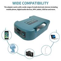Adaptador De Cargador Rápido Con USB Y Tipo-C Soporte De Batería Makita 18V Compatible Con BL1840 BL1850 BL1860 Accesorio Para Herramientas Eléctricas - details 7