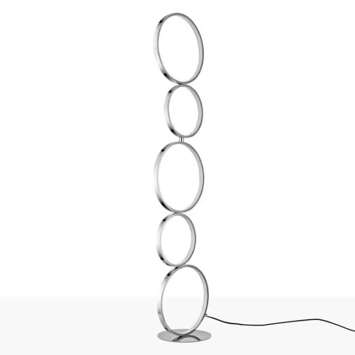 Barcelona LED Lámpara de pie LED de aluminio "NATALIE" - 30W - Luz cálida - 1
