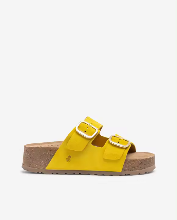 YOKONO Sandalia de plataforma WIWI-003 amarillo - 1