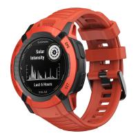 Correa De Reloj Táctico De Silicona 26mm Para Garmin Instinct 2X Solar Sin Gaps Accesorios De Reemplazo Para Muñeca - details 21