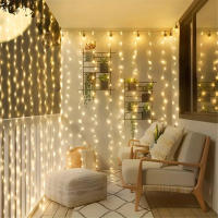 Luces De Encaje LED USB Con Control Remoto 8 Modos Para Decoración De Habitaciones Jardines Bodas Y Fiestas Navideñas - details 5