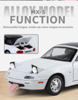 Modelo De Coche De Escala 1/24 Mazda MX-5 En Aleación Con Efectos Sonoros Auténticos Pieza Perfecta Para Expositores Y Coleccionistas De Coches - details 12