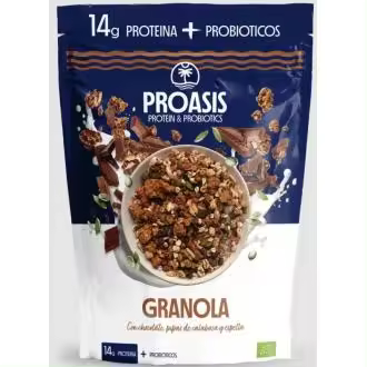 GRANOLA CON PROTEINA Y PROBIOTICOS 280 GR - 1