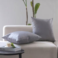 Funda Para Cojines De 45x45 En PU Cuero Estilo Nórdico Decoración Para Sala De Estar Sofa Cubierta De Almohada Simple Y Elegante - details 3