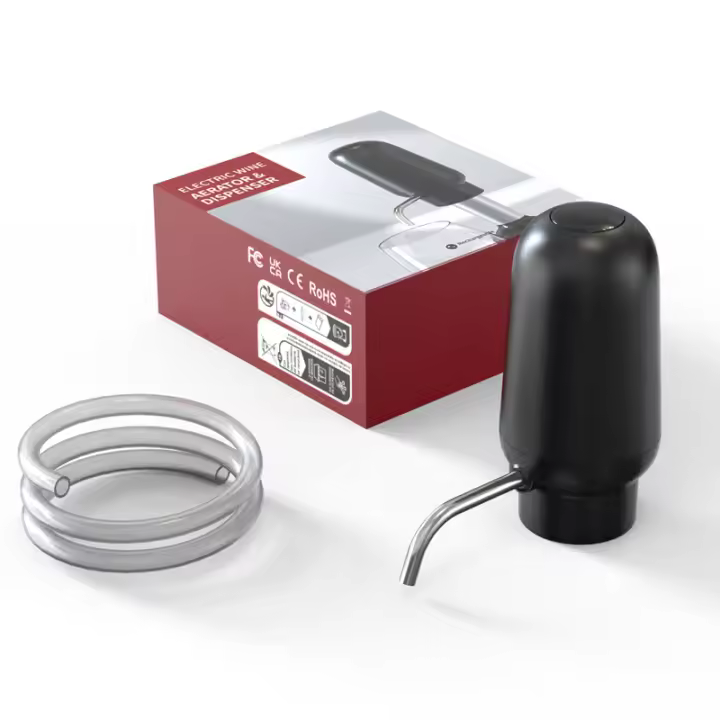 Dispensador De Vino Electrónico Profesional Para Whiskey Y Vino Tinto Ajustable Eco-amigable Material PC De Alta Gama - 1