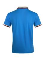 Camisa Polo De Algodón Transpirable Para Hombre Verano Estilo Casual Oficina Moda Marca Manga Corta Top Striped Calidad Superior - details 9