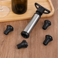 Juego De Ahorrador De Vino Con Bomba De Vacío En Acero Inoxidable Preservador De Vino Blanco / Cerveza Mantener El Vino Fresco - details 5