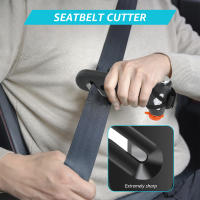 Martillo De Seguridad Para Coche Herramienta De Emergencia Universal Con Cortador De Cinturón 3 En 1 Rompe Vidrio Rescate - details 3