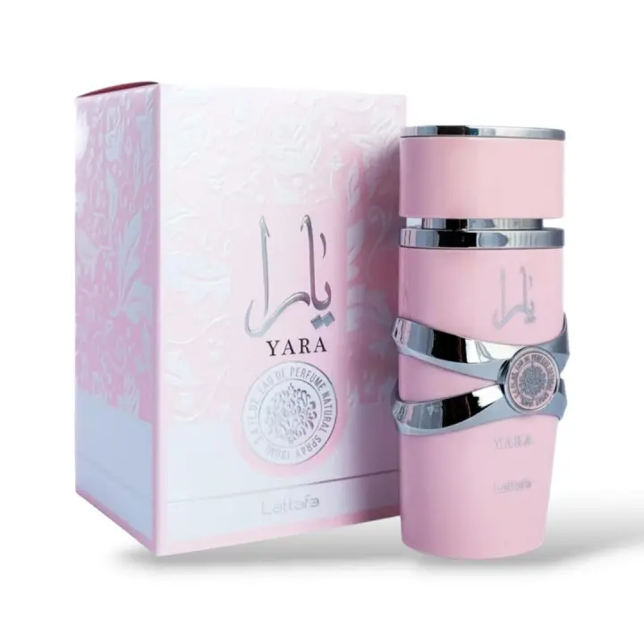 Perfume YARA ROSA ORIGINAL Para Mujer, Perfume Arabe Lattafa, EAU Árabe Fragancia Dulce, 100ml, eau parfum arabe by lattaffa - 1