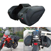 Nuevos Bolsas De Sillín Para Motocicleta Impermeables De Calidad Superior Cuero Sintético Bolsa De Viaje Para Casco De Carreras Moto Con Raincoat Gratis - details 1