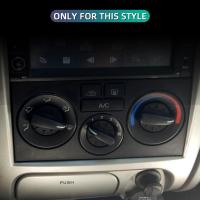 3pcs/set Accesorios De Aluminio Para Botones De Aire Acondicionado Para Hyundai Elantra 2004-2016 Control De Calor Del Coche - details 0