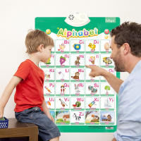 Placa de Pared Interactiva Electrónica de Frutas Animales y Números Alfabéticos para Niños Juguete Educativo Temprano en Inglés - details 1