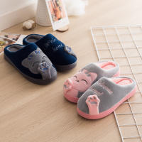 Zapatillas De Invierno Para Mujer Con Decoración De Gato Kawaii Cómodas Y Con Lona Llena De Peluche Zapatos De Pies Calientes Para El Hogar - details 3
