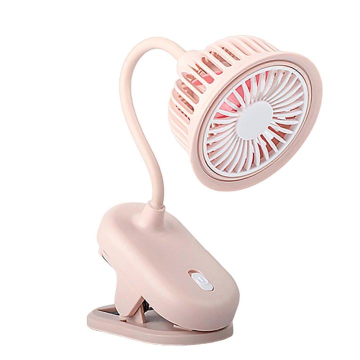 Ventilador de escritorio Pequeño, Silencioso, USB, with Luz LED, Eléctrico, recargable, para Colgar en el camping… — oferta en Miravia