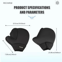 Guantes Calientes De Invierno Para Motocicleta Muff De Manillar Protección Para Scooter ATV UTV Impermeables Y Cálidos - details 1