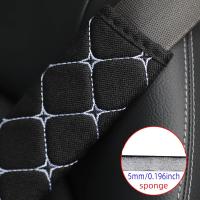 Cubierta De Cinturón De Seguridad Para Coche En Lino Bordado Tejido Transpirable Funda Para Hombro Accesorios De Coche - details 6