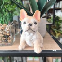 LILI HOME 🐶 Figuras de Perros de 🐾 Bulldog Inglés, 🐾 Bulldog Francés, 🐾 Dachshund (Salchicha), 🐾 Jack Russell Terrier, 🐾 Pug, 🐾 Labrador Retriever y 🐾 Rottweiler. Grande: 22 x 12 x 17 cm Peque: 11 x 9 x 11.5 cm - details 0