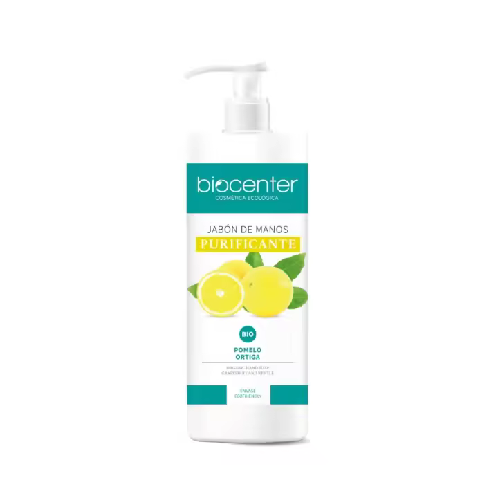 BIOCENTER Jabón de Manos natural Purificante - Línea Botanical - Ecológico y vegano 500 ml - 1