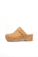 Paloma Wang Sandalias zueco mujer con tacón bajo y plataforma con detalle de tachas - details 17