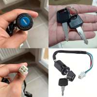 Interruptor De Ignición Universal Para Motocicleta Con Llave Y Cable Accesorios Para ATV Moto Bloqueo De Puertas Motorbike Start Switch 12V ABS - details 4