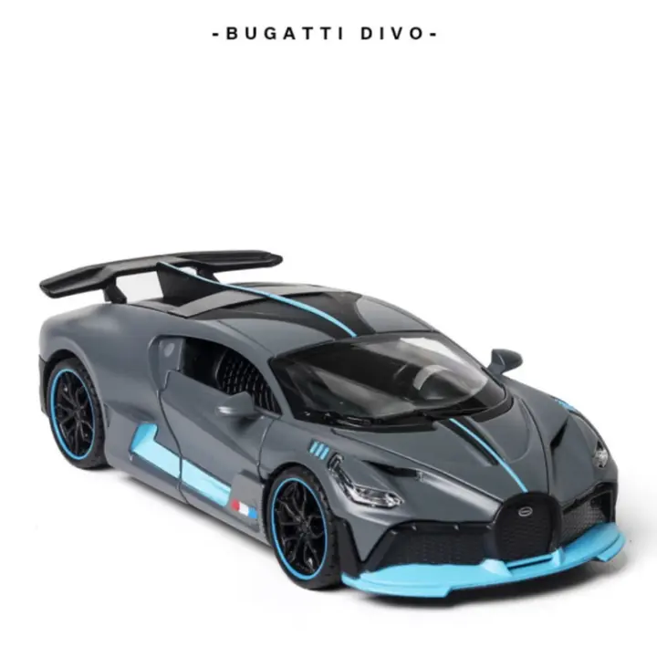 Coche De Juguete Bugatti Divo 1:32 En Metal Para Niños Modelo De Coche De Colección Miniatura Regalo De Navidad Para Niñas Y Niños - 1