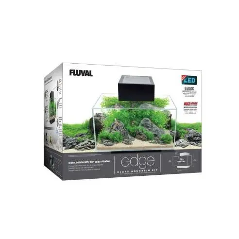 Acuario Fluval Edge 2.0 Blanco/Negro 23L o 46L FLUVAL - 1