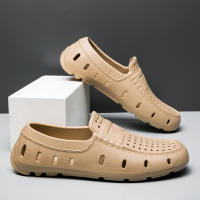 YRZL Sandalias Para Hombre Verano Comodidad Antideslizante Zapatillas De Playa Casuales Zapatos Para Conducir Encuentra Tu Talla - details 2