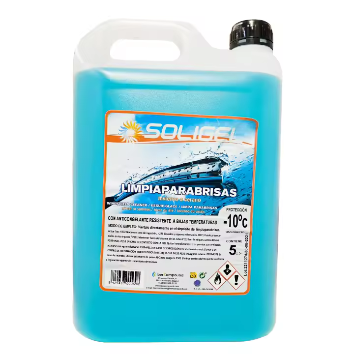 SOLIGEL LAVAPARABRISAS LIQUIDO 5L-1 UNIDAD - 1