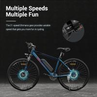 Eleglide M1 Plus App Version Bicicleta Eléctrica de Moped 27.5 pulgadas Neumático 250W Motor 36V 12.5Ah Batería Velocidad de 25km/h 21 Velocidades Shimano Freno de Disco Dual Con Control de Aplicación - details 9