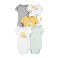 Ropa para niños, novedad de verano, mono triangular de manga corta para bebés, ropa para gatear, mono de bebé de cinco piezas - details 32