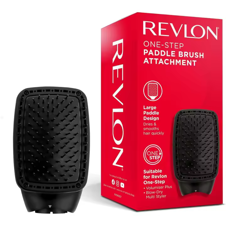 Revlon Accesorio de un solo paso de cabezal de cepillo plano - 1