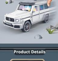 Coche De Juguete De Plástico 1:32 Luz Propia Y Autoinercia Para Niños Regalo De Año Nuevo Modelo De Coche De Fundición a Fundición - details 5