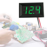 Medidor De Voltaje Impermeable DC4.5V-30V Mini Instrumento De Prueba Voltaje Para Electromóviles Y Motocicletas 6V 12V Con Pantalla LED De 0.36/0.56 Pulgadas - details 4