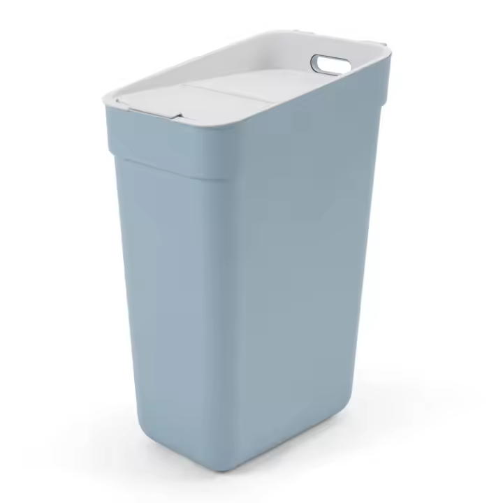 Curver Cubo de Basura 30 L Papelera Contenedor Tapa Reciclaje Color Gris oscuro,  Azul claro,  Verde menta y mas - 1