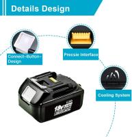 2 Pack For Makita 18v Battery 6.0 Ah Lxt Li-ion Bl1850b Bl1830b Bl1860b Cordless - details 4