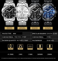 Reloj De Pulsera De Lujo Para Hombre BINBONG 2023 Reloj De Cuarzo Deportivo Resistente Al Agua Con Fecha Y Manos Luminosas Correa De Acero Inoxidable Estilo Casual - details 6