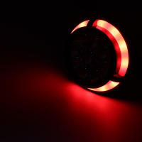 Lámpara De Espejo Para Motocicleta 9LED Sistema De Iluminación Spot Luz De Destacado Antiniebla Redondo Impermeable Faro De Conducción - details 5