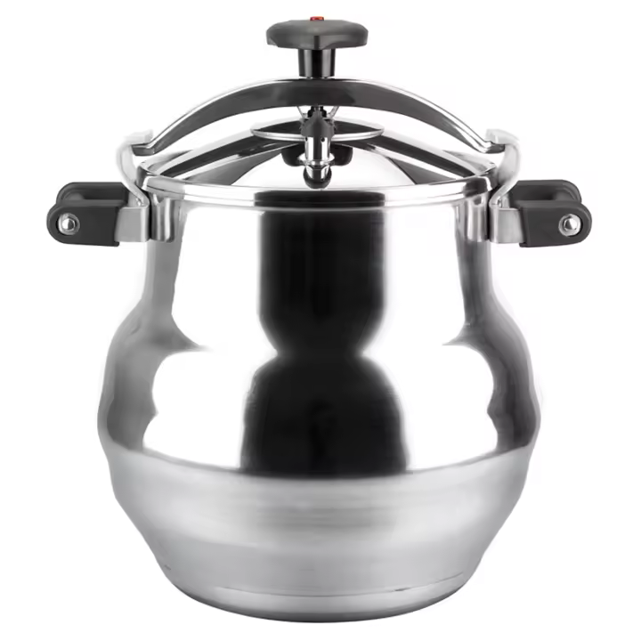 Magefesa Alustar - Olla Express Profesional de 22 Litros, Fabricada en Aluminio, Apta para Gas, Vitrocerámica y Eléctrica, 3 Sistemas de Seguridad - 1